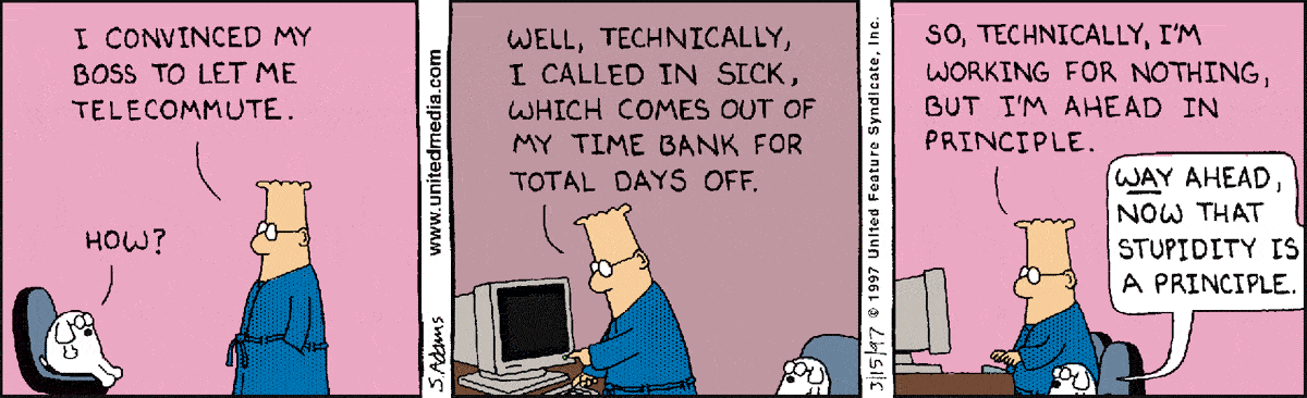 Dilbert Cartoon